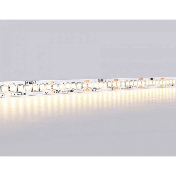 Лента LED 19,2 W/m 12V IP20 2835/240 3000K 10mm (5м) GS1501 AMBRELLA LIGHT