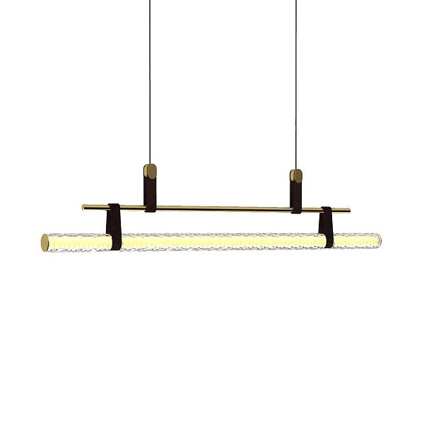 Подвес DELIGHT COLLECTION 8501P 8501P/L brass/clear