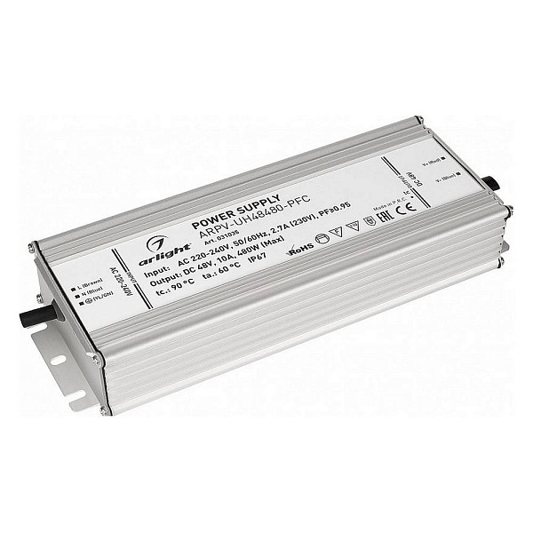 Блок питания ARLIGHT ARPV-UH 48V 480W IP67 31035