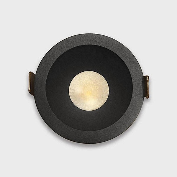 Светильник встраиваемый ITALLINE IT08-8040 IT08-8040 black 3000K