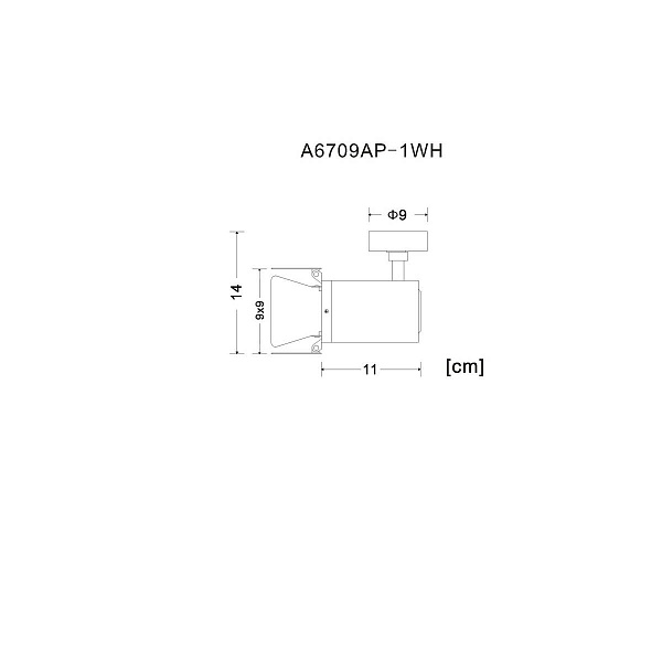 Трековый светильник ARTE LAMP Track lights A6709AP-1WH