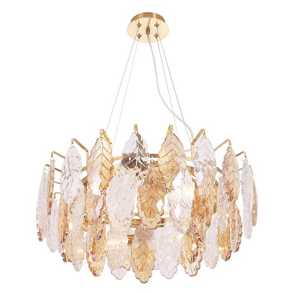 Люстра подвесная CRYSTAL LUX TREVI SP6 BRASS