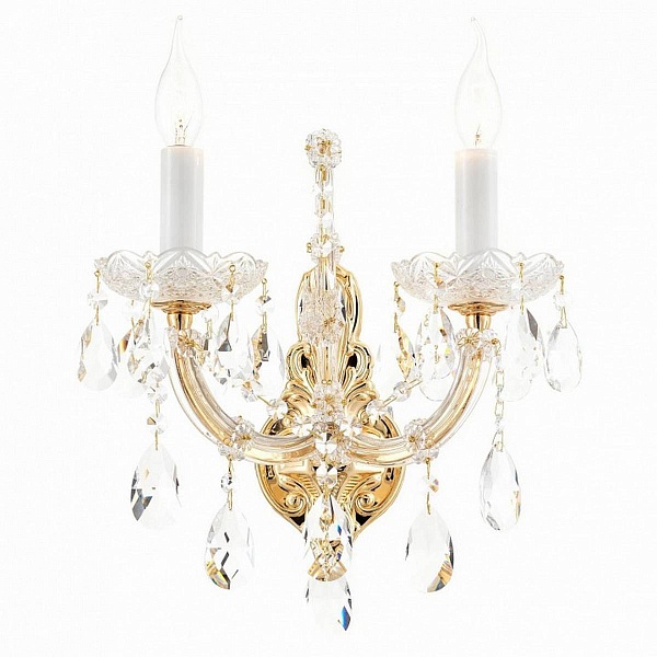 Бра ILAMP DIAMOND W6071-2 GD+CL