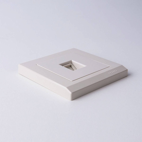 Розетка  RJ45, слоновая кость, W1181003, WERKEL