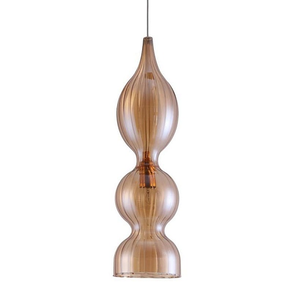 Подвес CRYSTAL LUX IRIS IRIS SP1 B AMBER