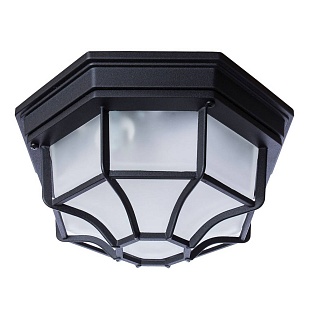 Светильник уличный потолочный ARTE LAMP PEGASUS A3100PL-1BK