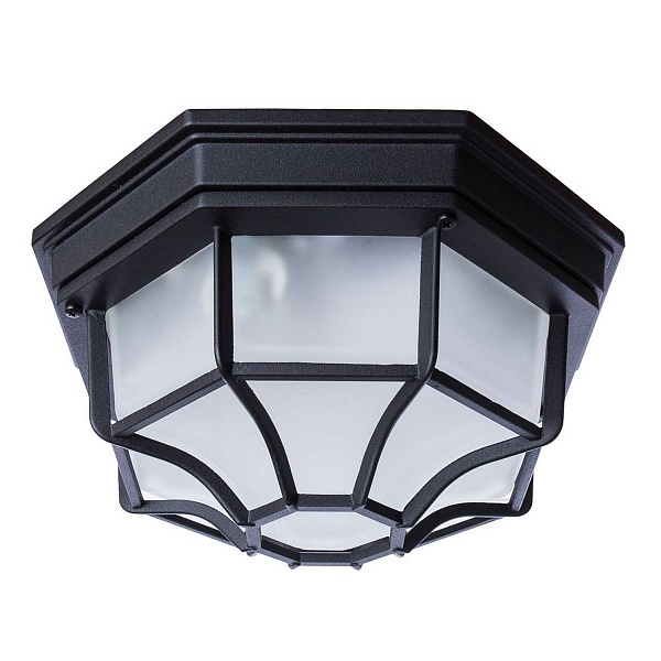 Светильник уличный потолочный ARTE LAMP PEGASUS A3100PL-1BK