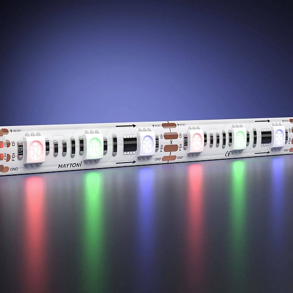 Лента LED ULTRA 14,4W/m 12V IP65 5050/60 RGB 10mm (5м) 201243 MAYTONI