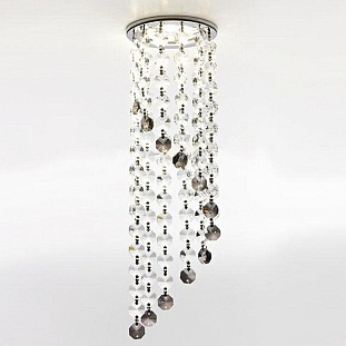 Светильник встраиваемый AMBRELLA LIGHT CRYSTAL K3440 CL/BK/CH