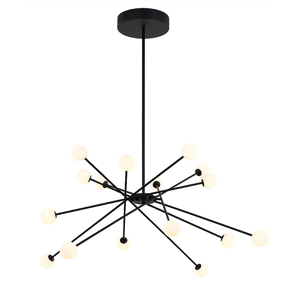 Люстра подвесная DELIGHT COLLECTION MD19001025 MD19001025-16A black