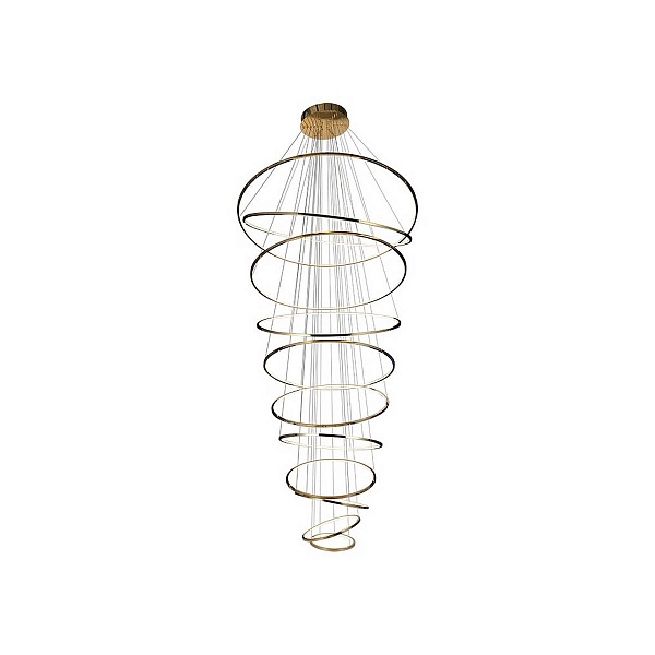 Люстра-каскад NEWPORT LOREN 15211N/S brass