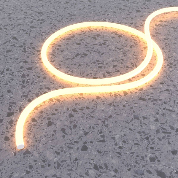 Лента LED ГИБКИЙ НЕОН 14,4 W/m 24V IP65 2835/336 2700K mm (5м) 201145 MAYTONI