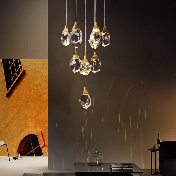 Подвес DELIGHT COLLECTION CRYSTAL ROCK MD-020B-11 gold