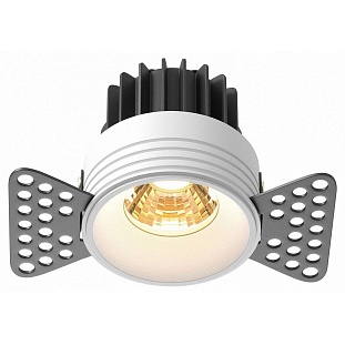 Светильник встраиваемый MAYTONI ROUND DL058-7W2.7K-TRS-W