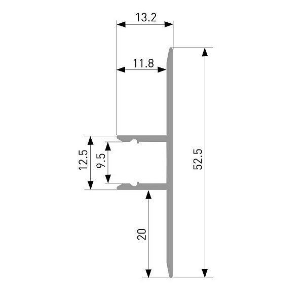 Профиль для ленты LED врезной ELEKTROSTANDARD  LL-2-ALP024 a067732