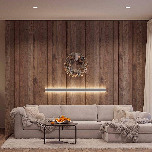 Профиль для ленты LED накладной ARH-WALL 25x75мм без рассеивателя (2м) 52513 ARLIGHT