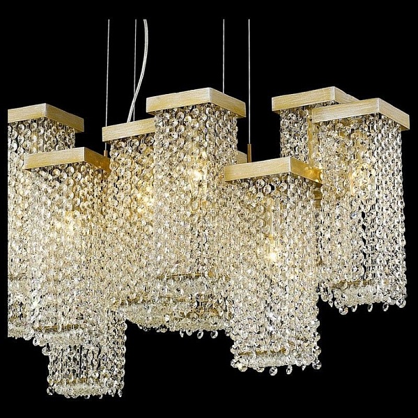 Люстра подвесная DELIGHT COLLECTION 68065 PR68065-12 gold
