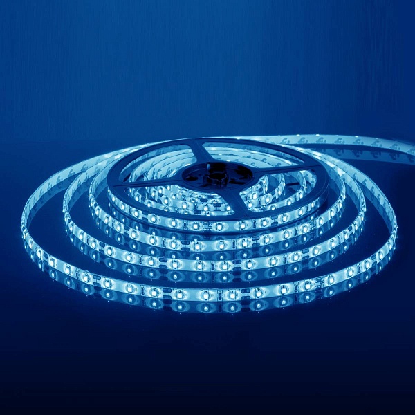Лента LED 14,4 W/m 24V IP65 5050/60 BLUE 10mm (5м) a052976 ELEKTROSTANDARD