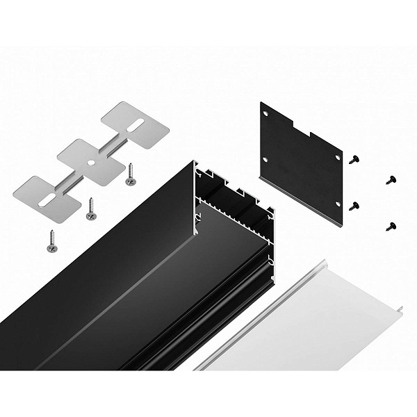 Профиль для ленты LED накладной AMBRELLA LIGHT PROFILE SYSTEM GP GP3100BK