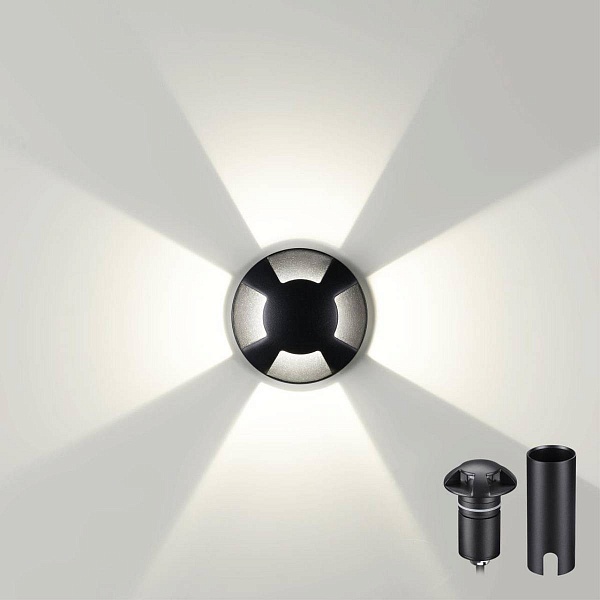 Светильник уличный встраиваемый ODEON LIGHT WALD 6662/3GL