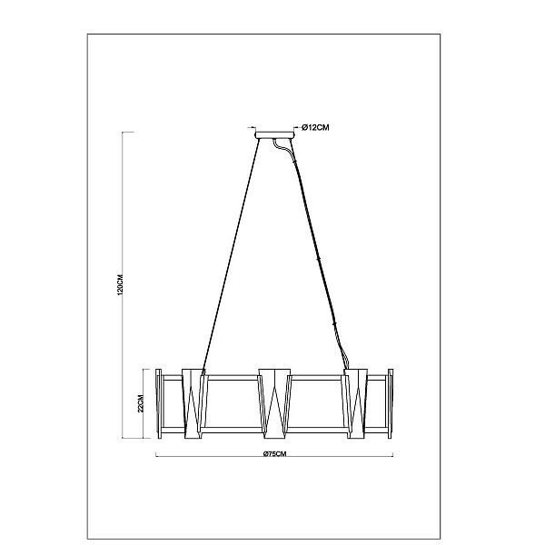 Люстра подвесная ARTE LAMP GRATO A4079LM-8CC
