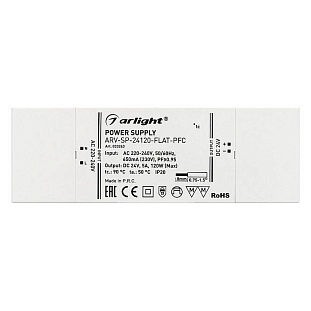 Блок питания ARLIGHT ARV-SP-FLAT 24V 120W IP20 33263