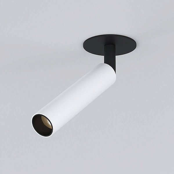 Светильник встраиваемый ELEKTROSTANDARD DIFFE Diffe белый/черный 5W 4200K (25027/LED)