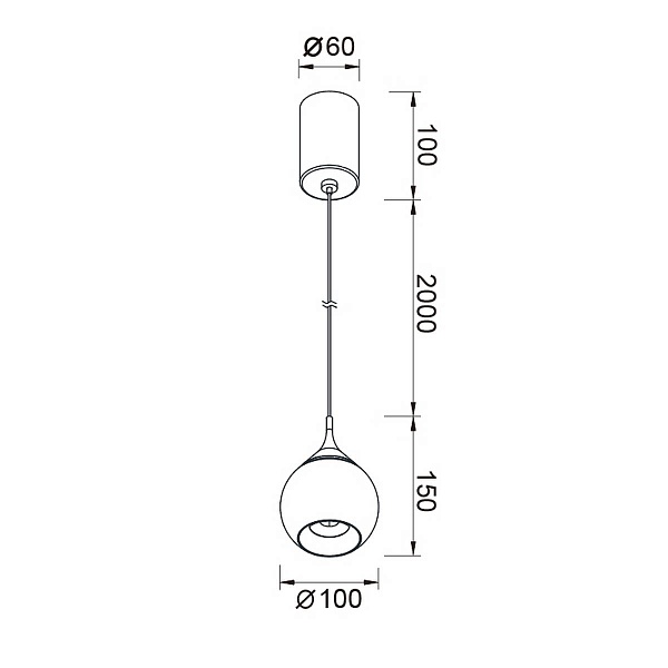 Подвес MANTRA DROP 8891