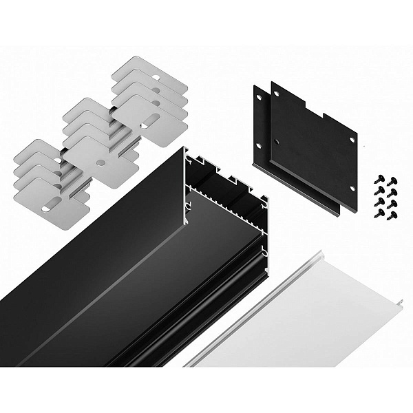 Профиль для ленты LED накладной AMBRELLA LIGHT PROFILE SYSTEM GP GP3100BK