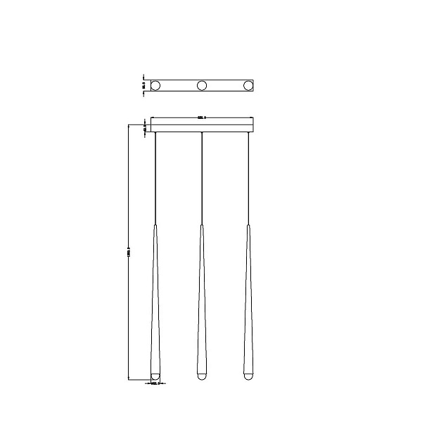 Подвес ARTE LAMP FRANKIE A2191SP-18PB