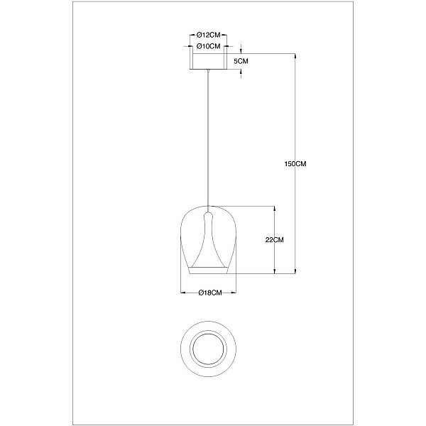 Подвес DIVINARE CAMPO 5875/07 SP-15