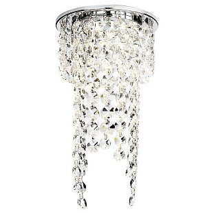 Светильник встраиваемый AMBRELLA LIGHT CRYSTAL K2071 CH/CL