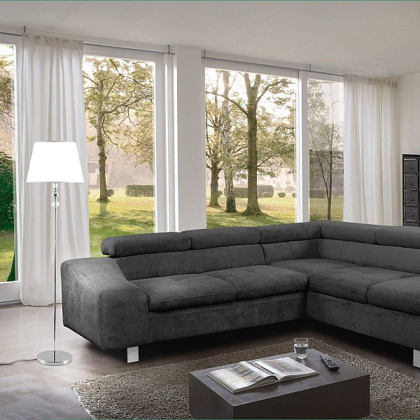 Торшер EUROSVET SORTINO 01072/1 хром