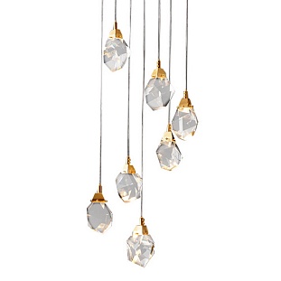 Подвес DELIGHT COLLECTION CRYSTAL ROCK MD-020B-7 gold