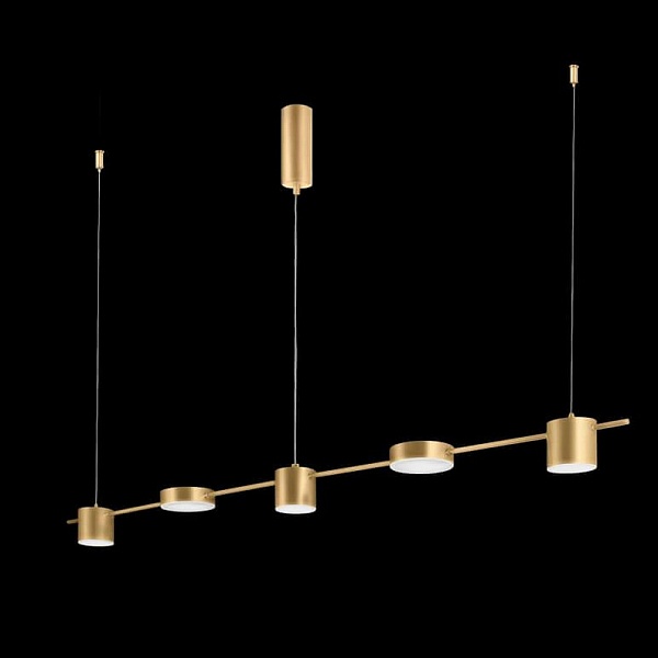 Подвес CRYSTAL LUX TRISTAN Tristan SP5 L1200 gold