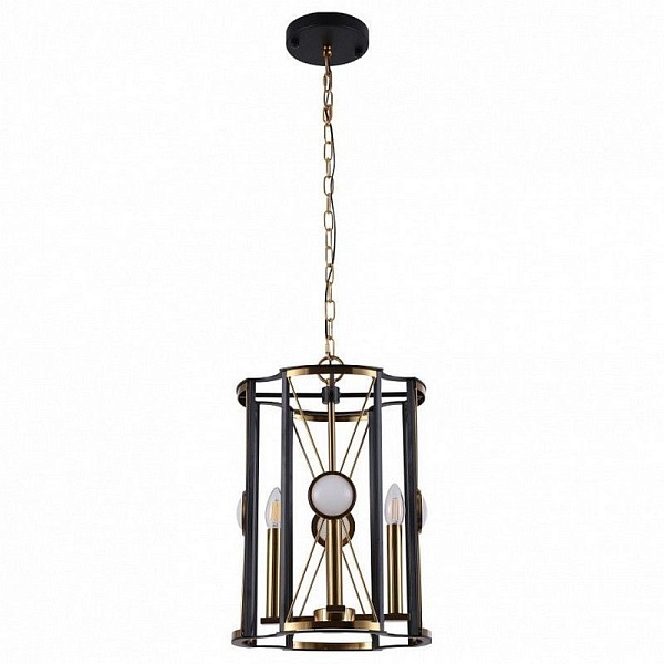 Люстра подвесная CRYSTAL LUX TANDEM TANDEM SP4 D410 GOLD