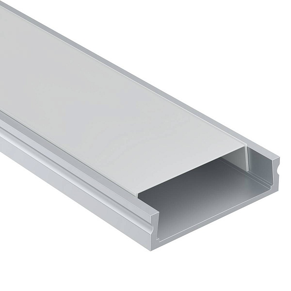 Профиль для ленты LED накладной MAYTONI 24x6мм с матовым рассеивателем ALM002S-2M