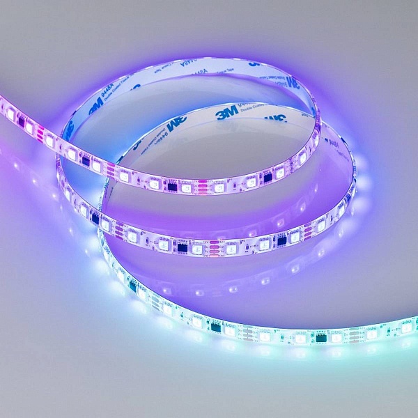 Лента LED SPI-SE-B60 12 W/m 12V IP65 5060/60 K 10mm (5м) 39597 ARLIGHT