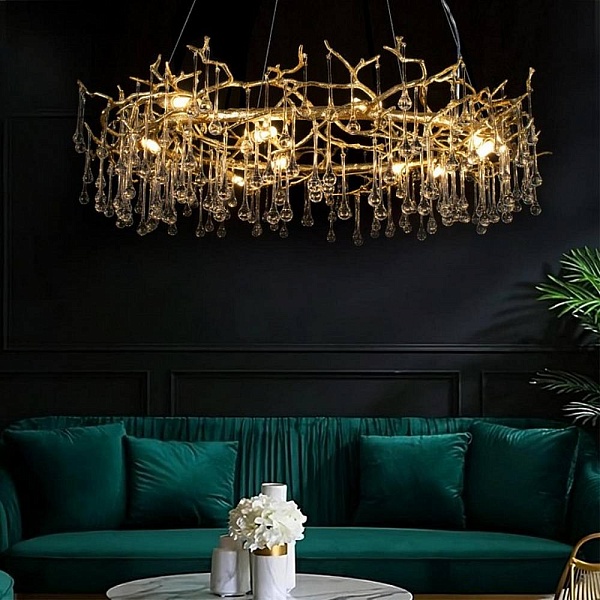 Люстра подвесная LOFT IT BIJOUT 10068/1000 GD