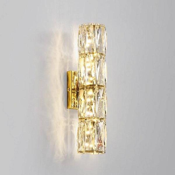 Бра DELIGHT COLLECTION WALL LAMP A06W/4 gold/clear
