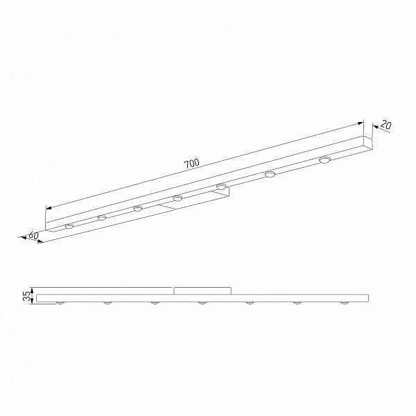 Подсветка для картин ELEKTROSTANDARD ARTLINE a071273