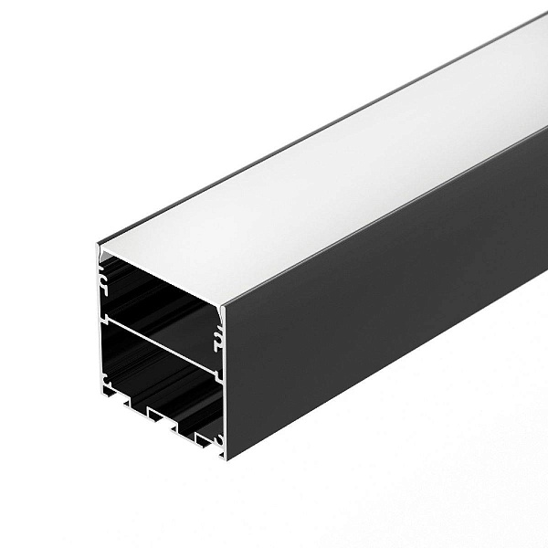 Профиль для ленты LED накладной LINE-S 50x50мм без рассеивателя (2м) 53403 ARLIGHT