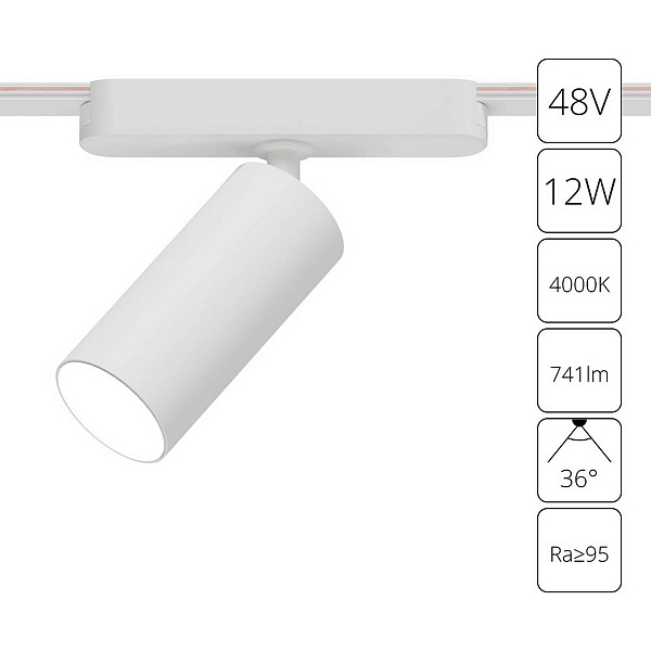 Трековый светильник ARTE LAMP RAPID A6158PL-1WH