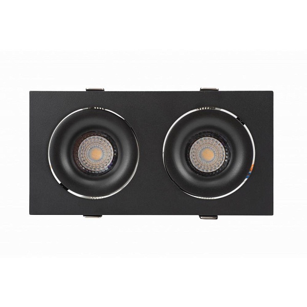 Светильник встраиваемый DENKIRS ROTO DK2122-BK