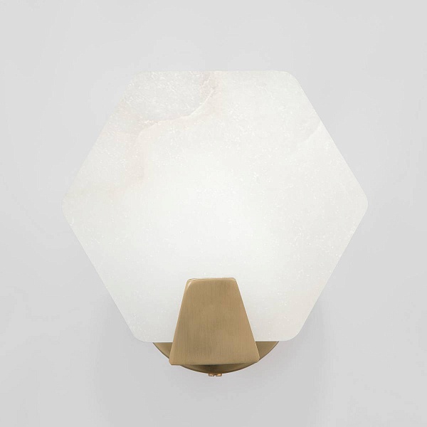 Бра EUROSVET MARBLE 60158/1 латунь