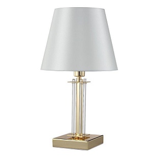 Настольная лампа CRYSTAL LUX NICOLAS Nicolas LG1 Gold/White