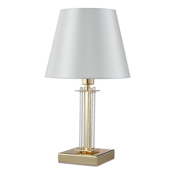 Настольная лампа CRYSTAL LUX NICOLAS Nicolas LG1 Gold/White