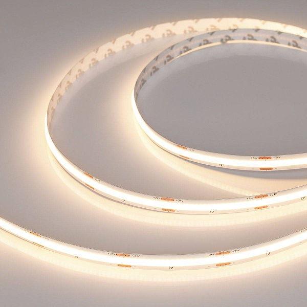 Лента LED COB-X420 4,8 W/m 24V IP20 COB/420 3000K 10mm (15м) 48823 ARLIGHT