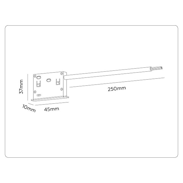 Токоподвод AMBRELLA LIGHT TRACK SYSTEM GL2025