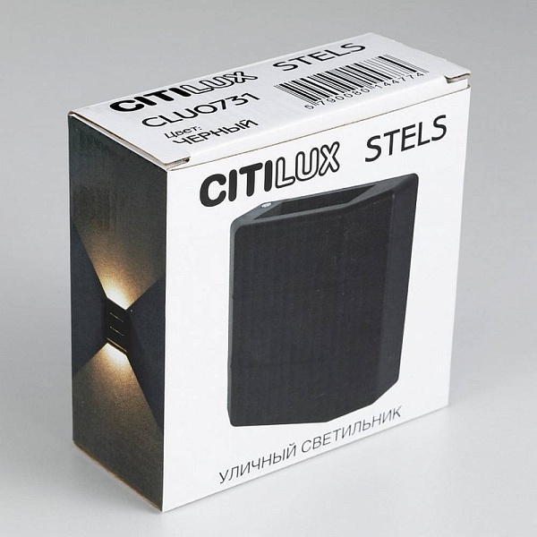 Светильник уличный настенный CITILUX STELS CLU0731